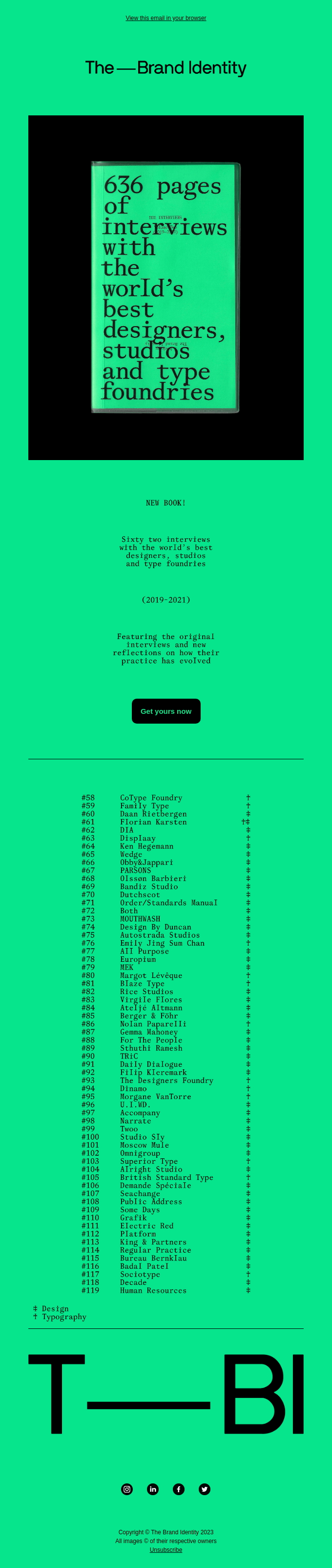 Newsletter Email Design