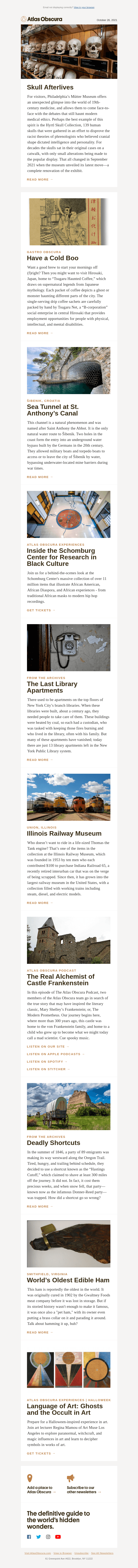 Halloween Email Design