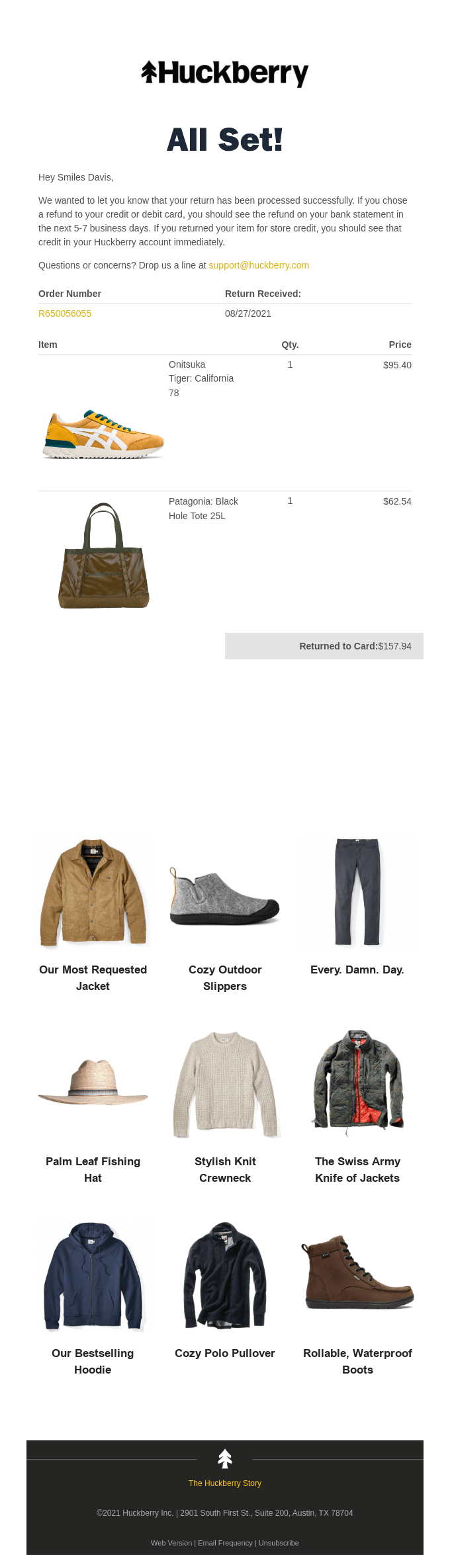 Transactional Email Design