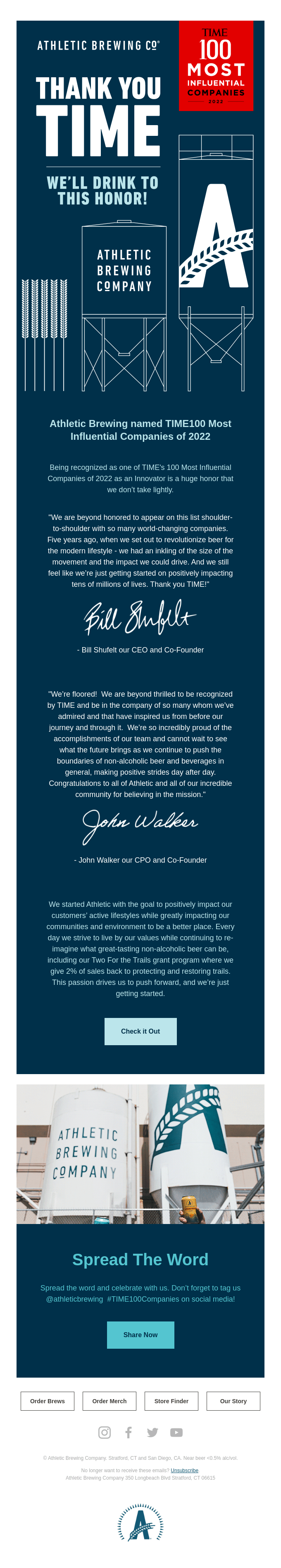 Report / Infographic / Case Study Email Design