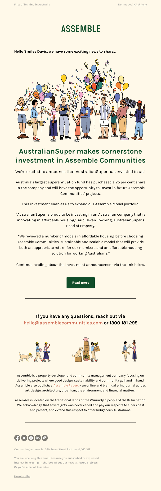 Newsletter Email Design