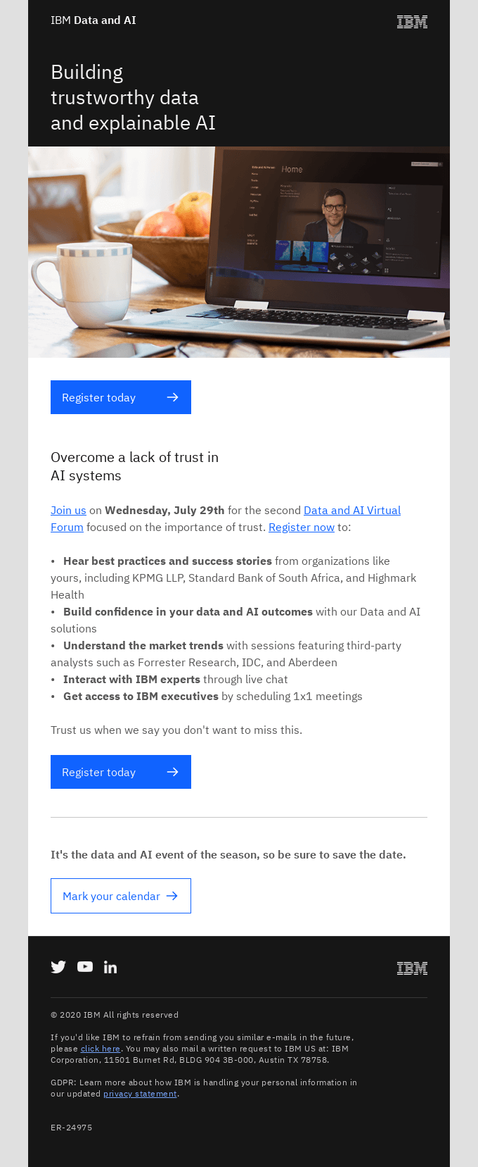 Technology Email Design