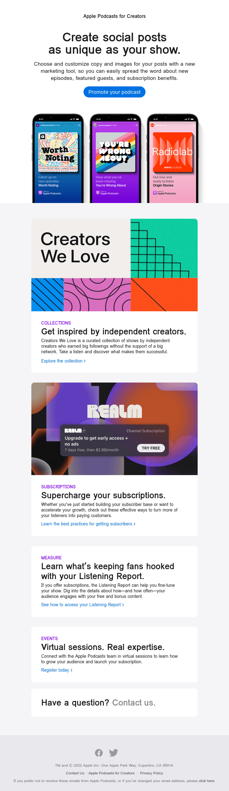Newsletter Email Design