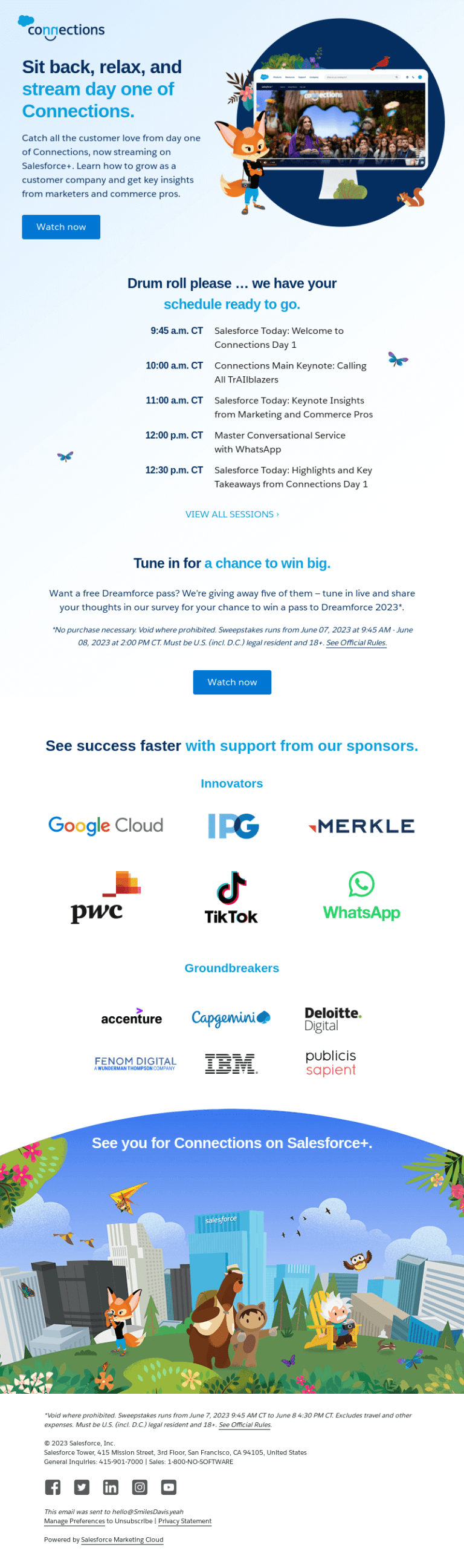 Event / Conference / Trade Show Email Design