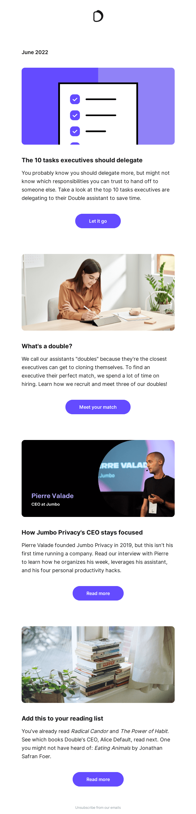 Newsletter Email Design