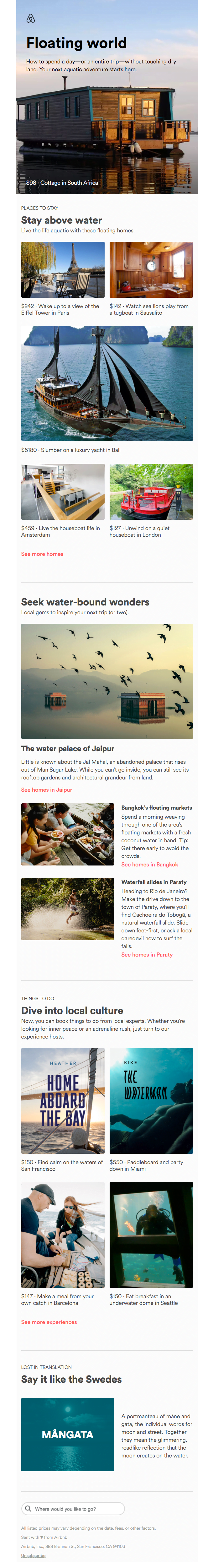 Seasonal Email Design