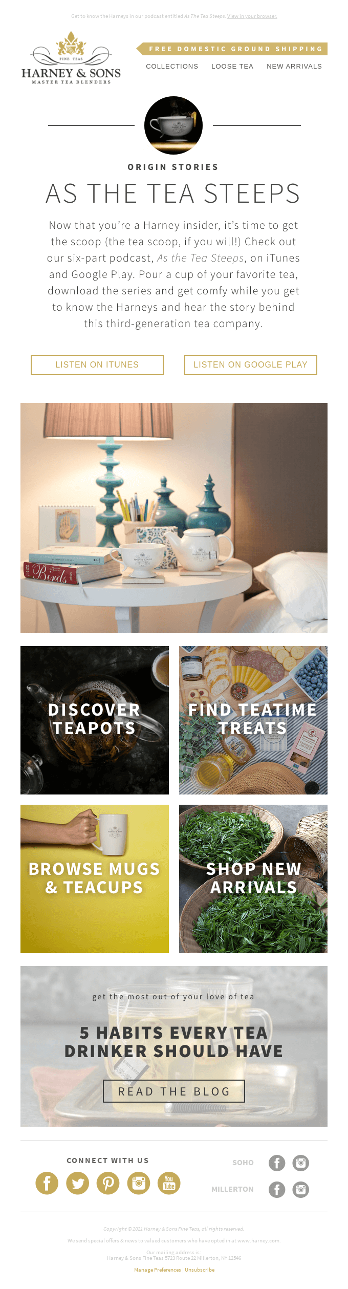 Podcast Email Design