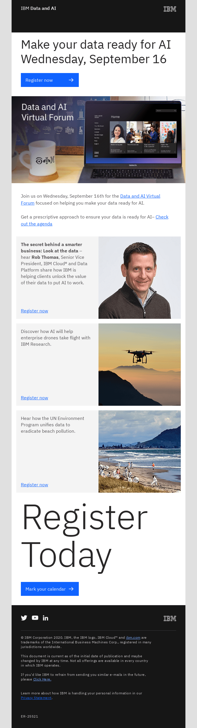 Webinar Email Design