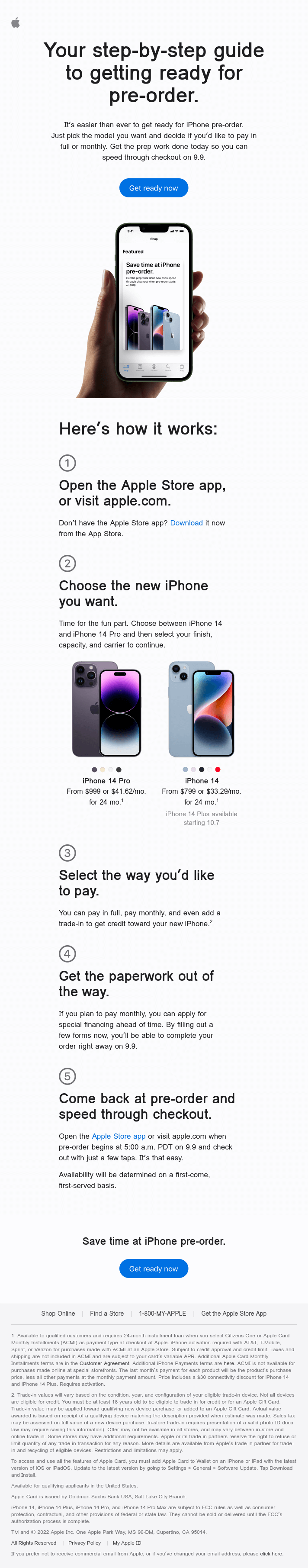 Technology Email Design