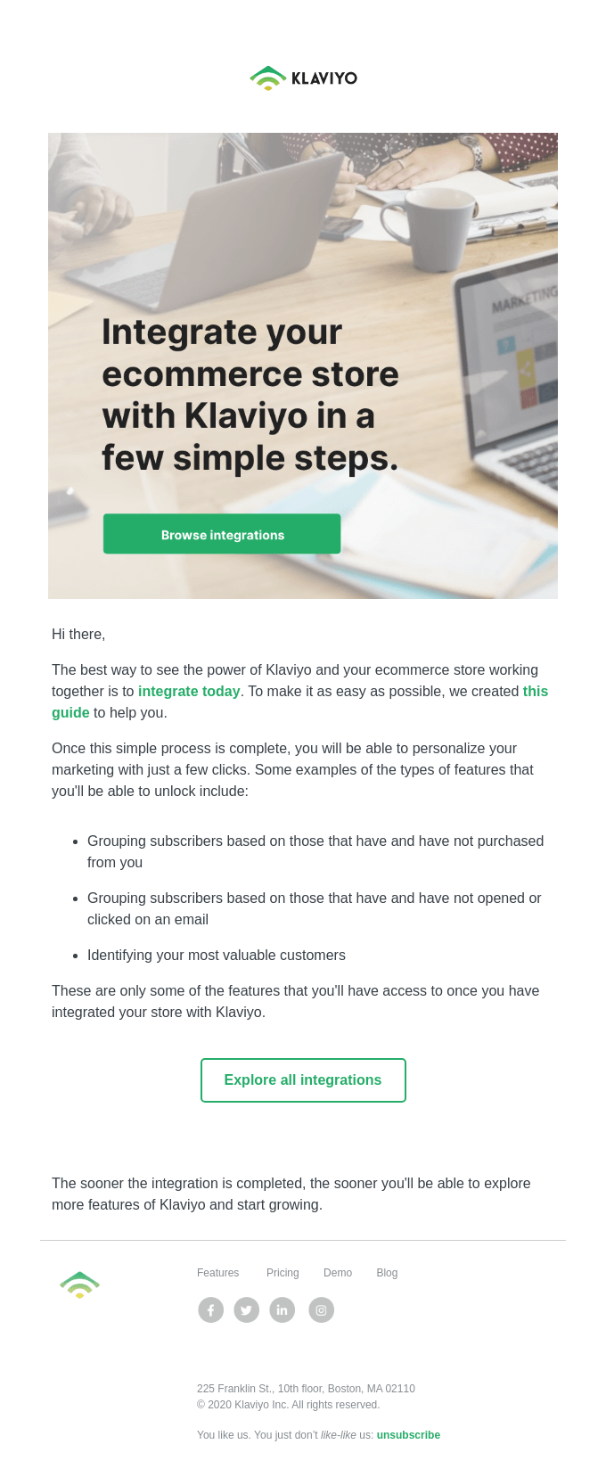 Newsletter Email Design