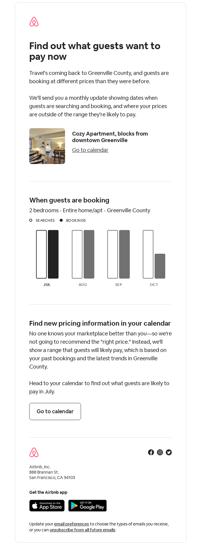 Travel and Leisure Email Design