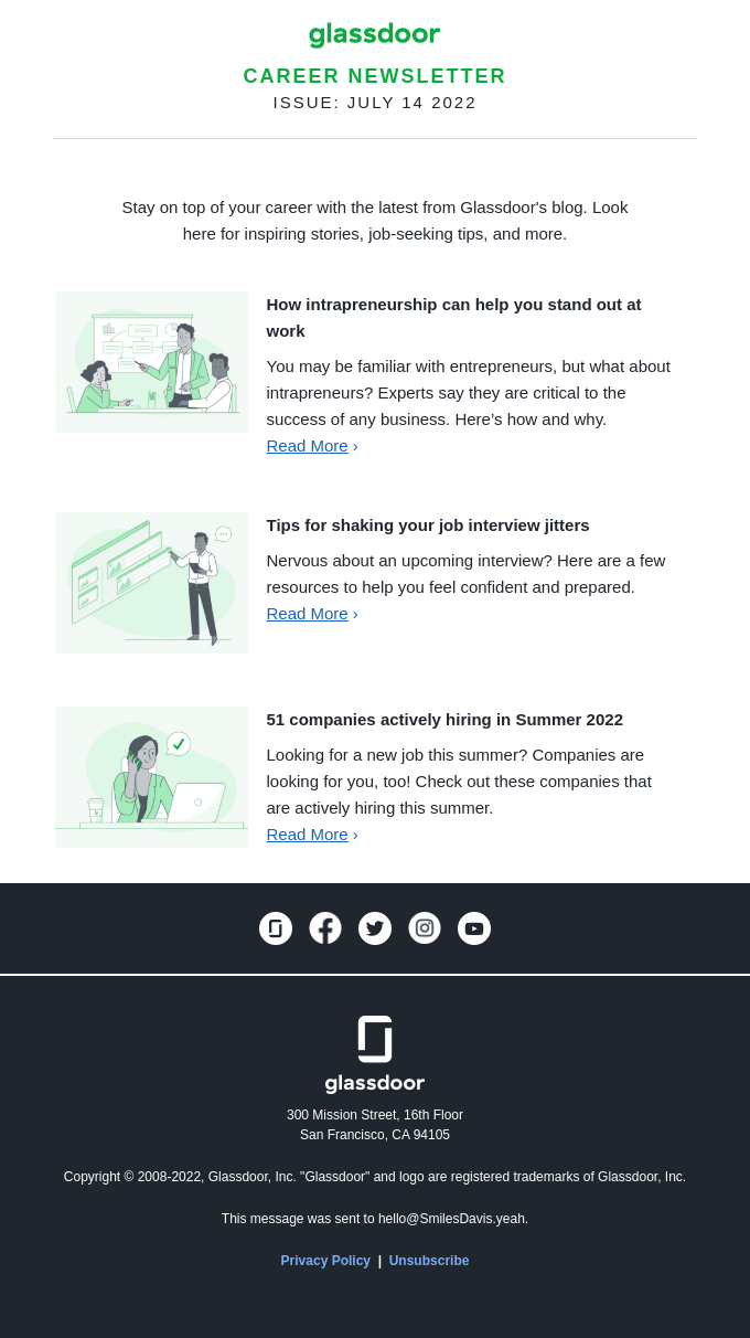 Newsletter Email Design