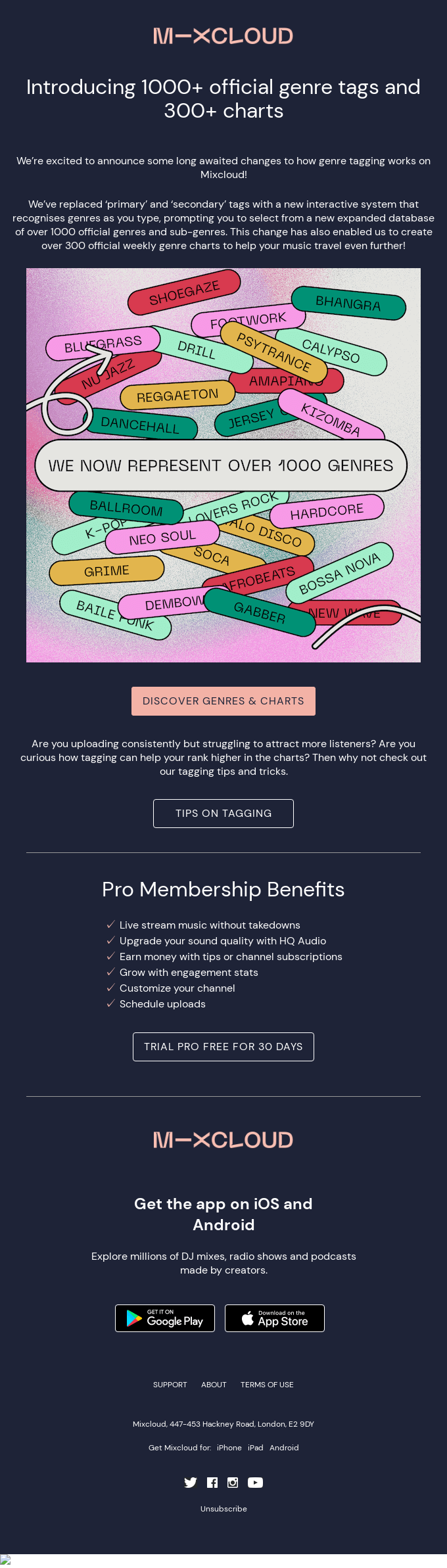 Subscription Email Design
