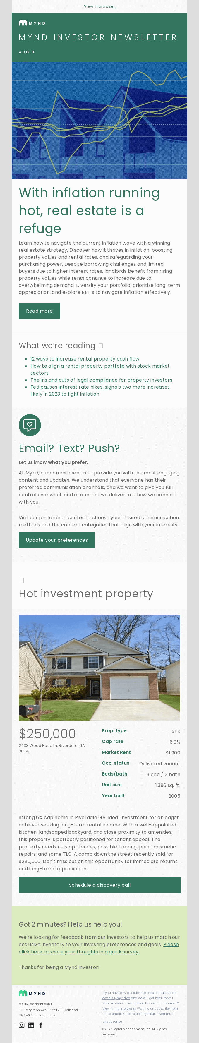 Newsletter Email Design