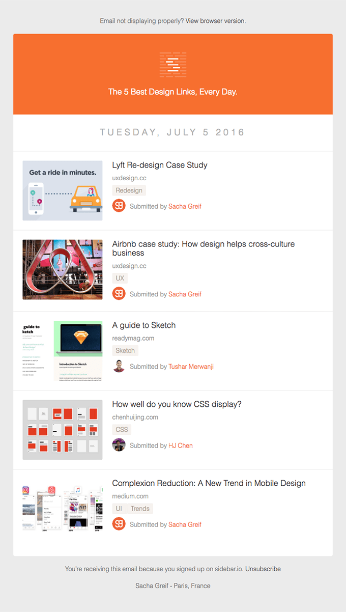 Web Fonts / Typography Email Design