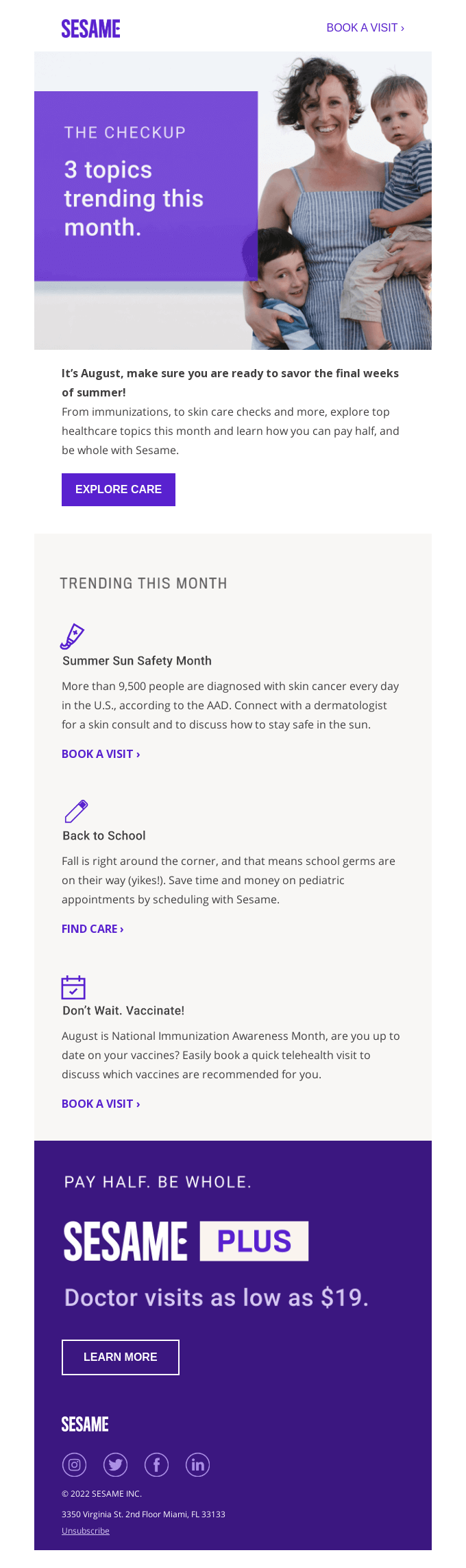 Newsletter Email Design