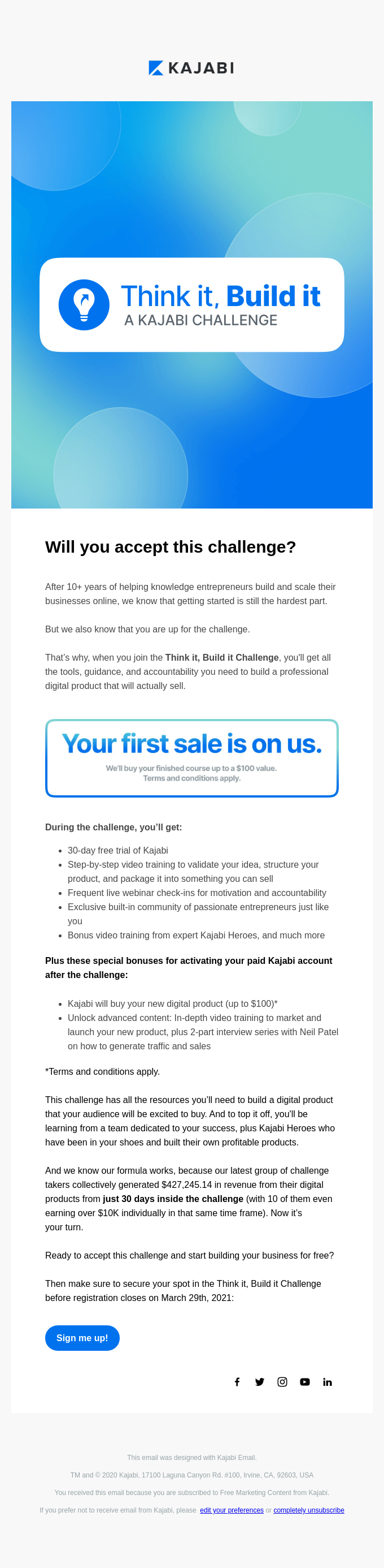 Technology Email Design