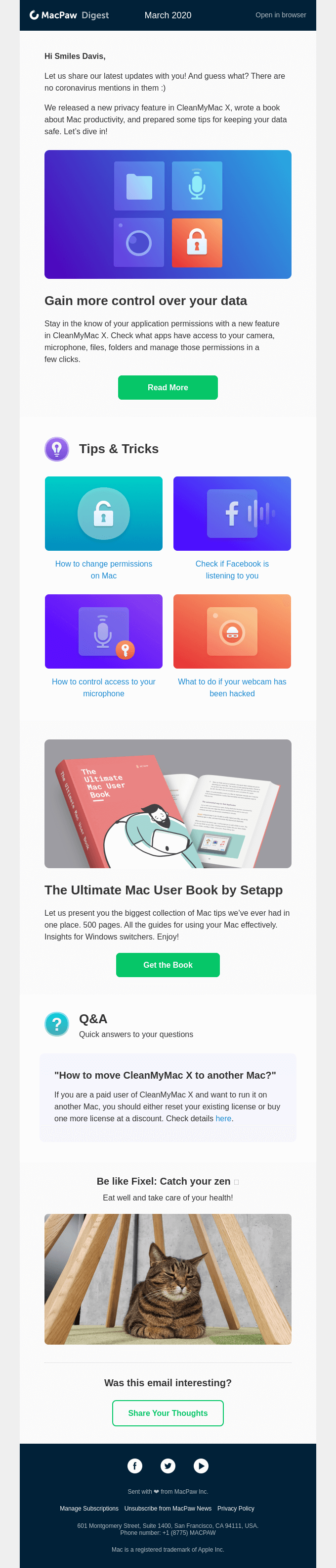 Technology Email Design