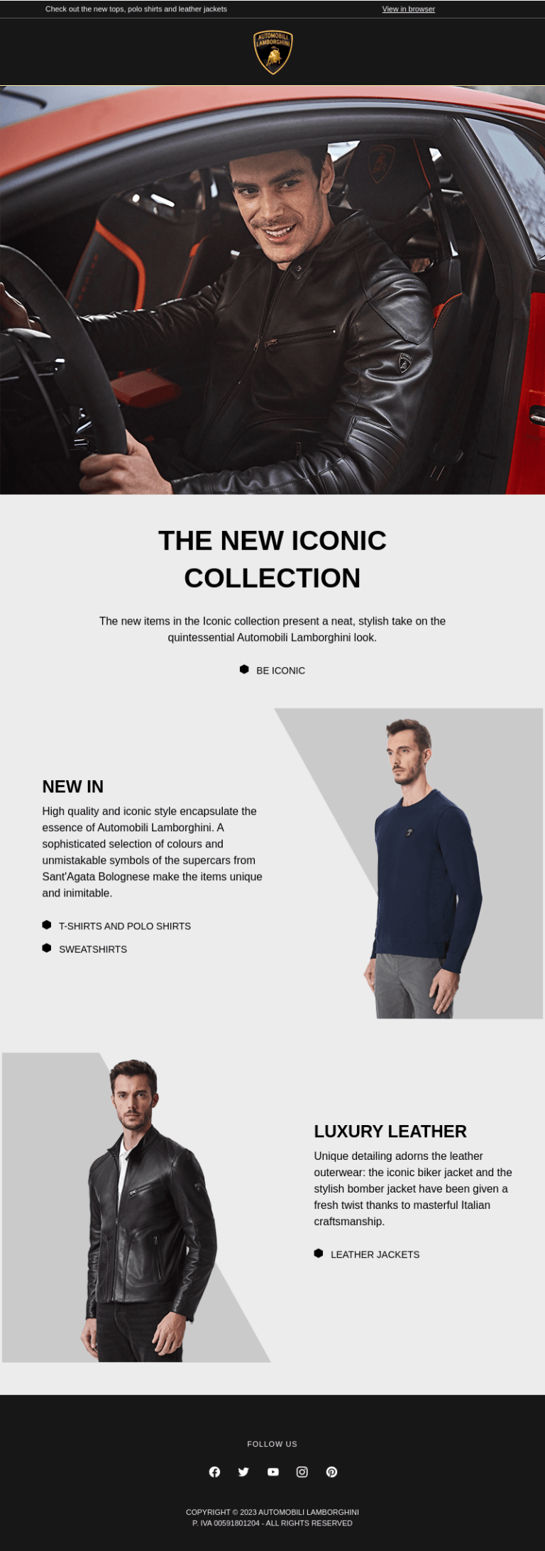 Transportation / Car Email Design