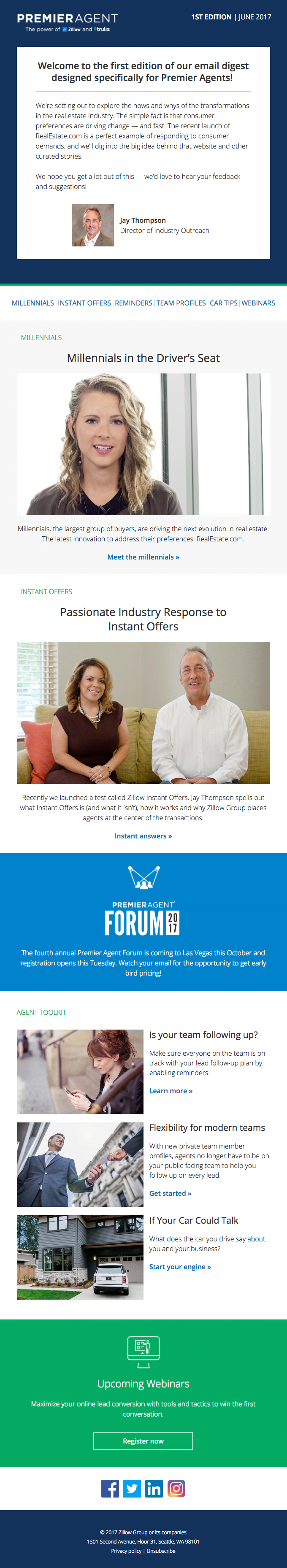 Real Estate Email Design