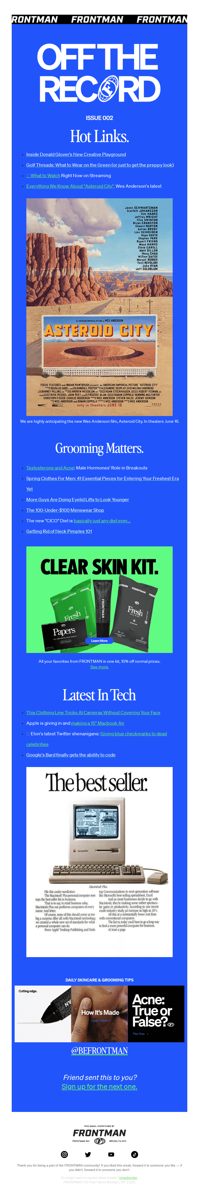 Publication and Blog Email Design