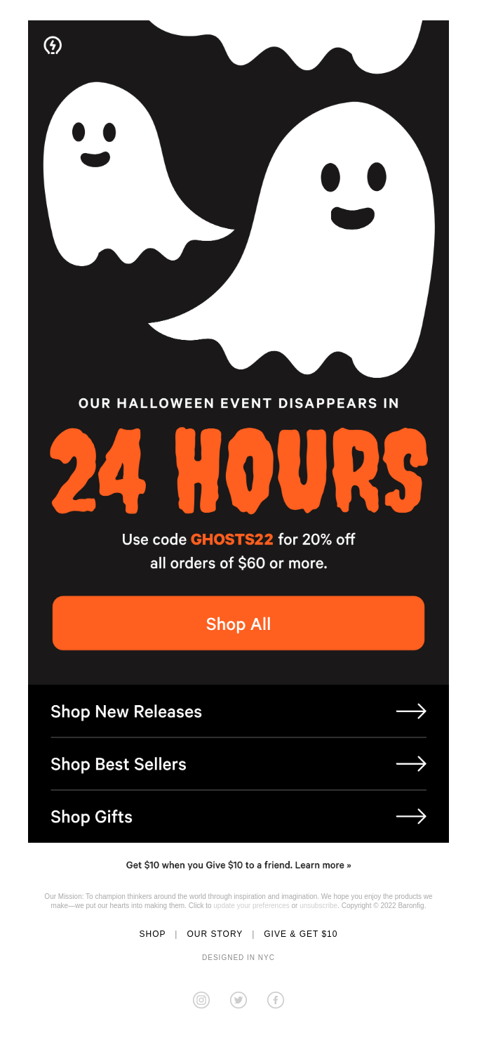 Halloween Email Design