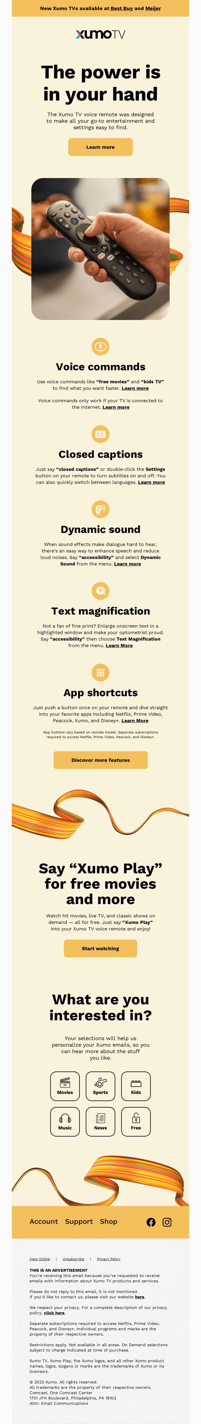 Technology Email Design