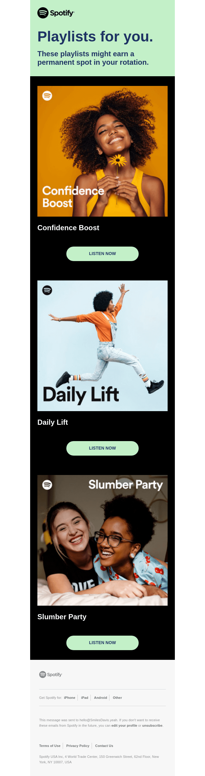 Personalized Email Design