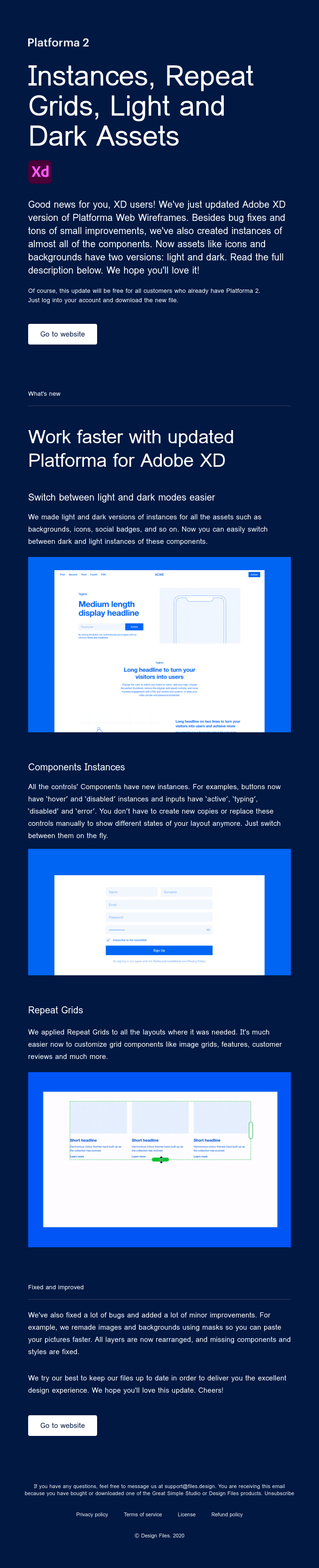 Technology Email Design