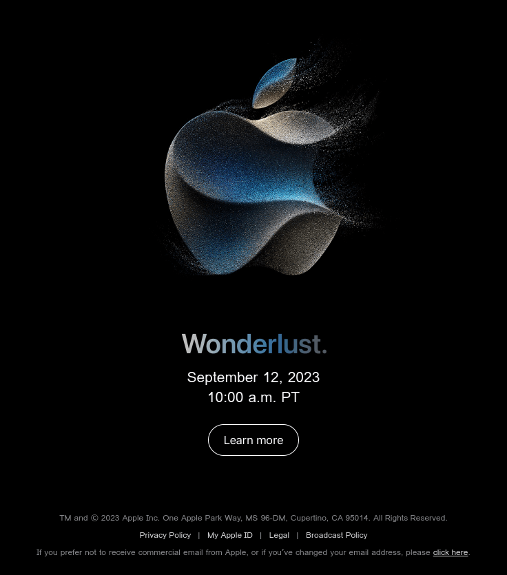 Technology Email Design