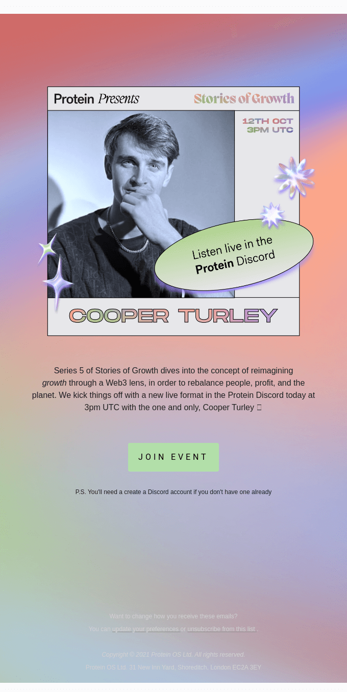 Podcast Email Design