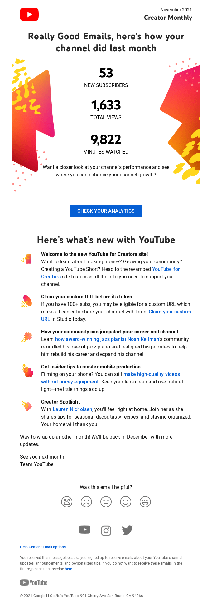 Personalized Email Design