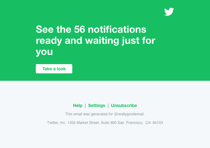 Reminder Email Design