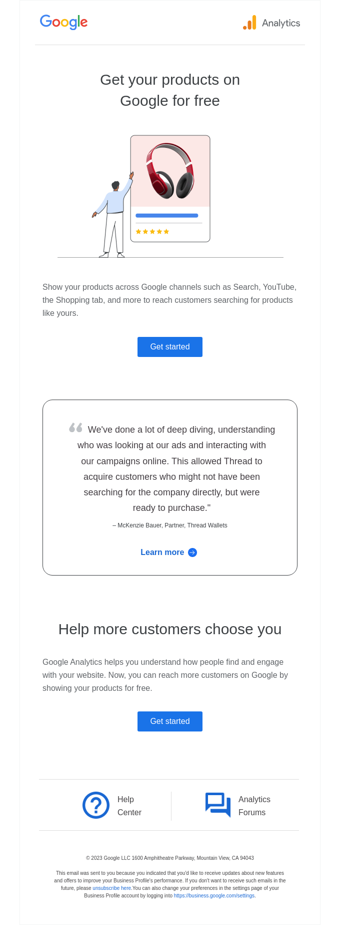 Reminder Email Design