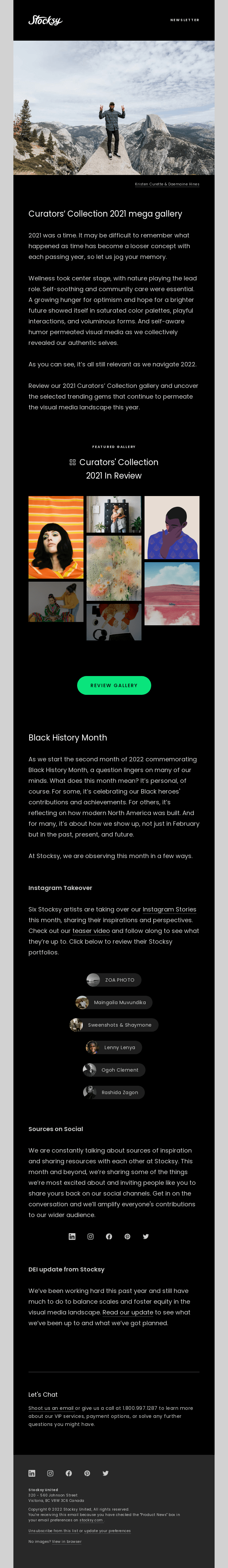 New Year Email Design