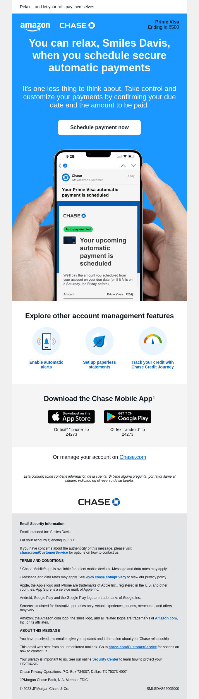 Financial Email Design
