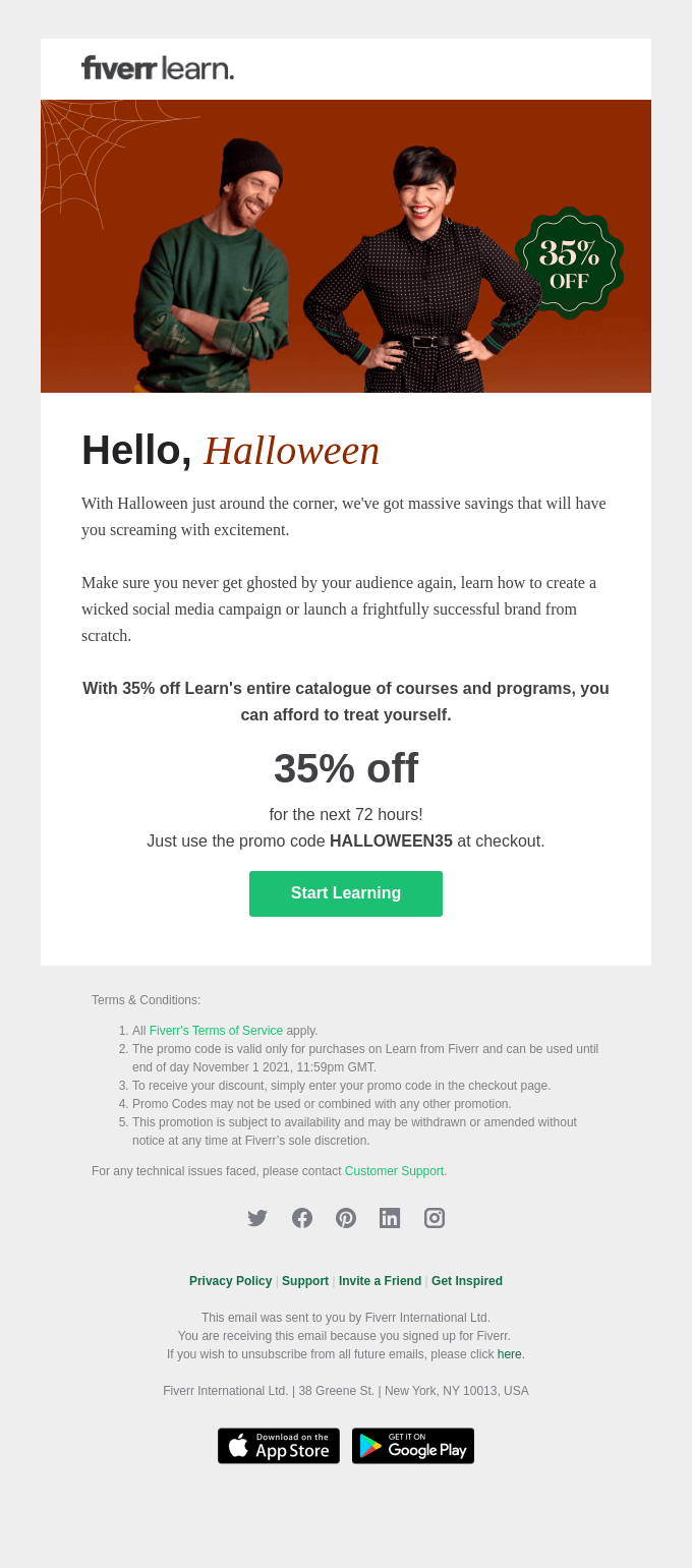 Halloween Email Design