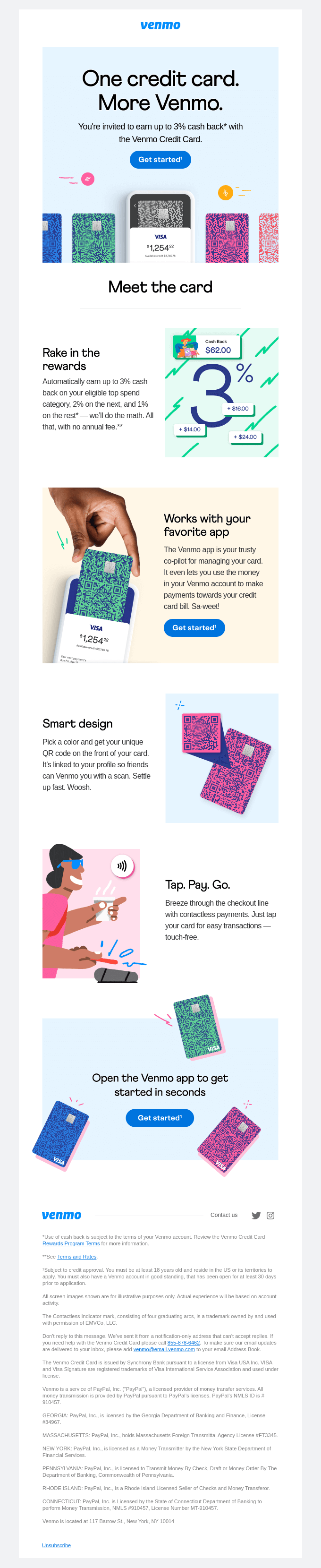 Banking / Credit Card Email Design