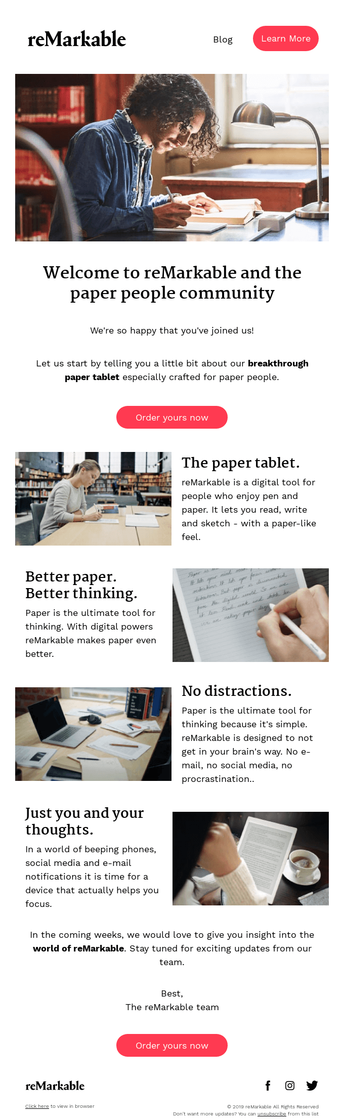 Technology Email Design