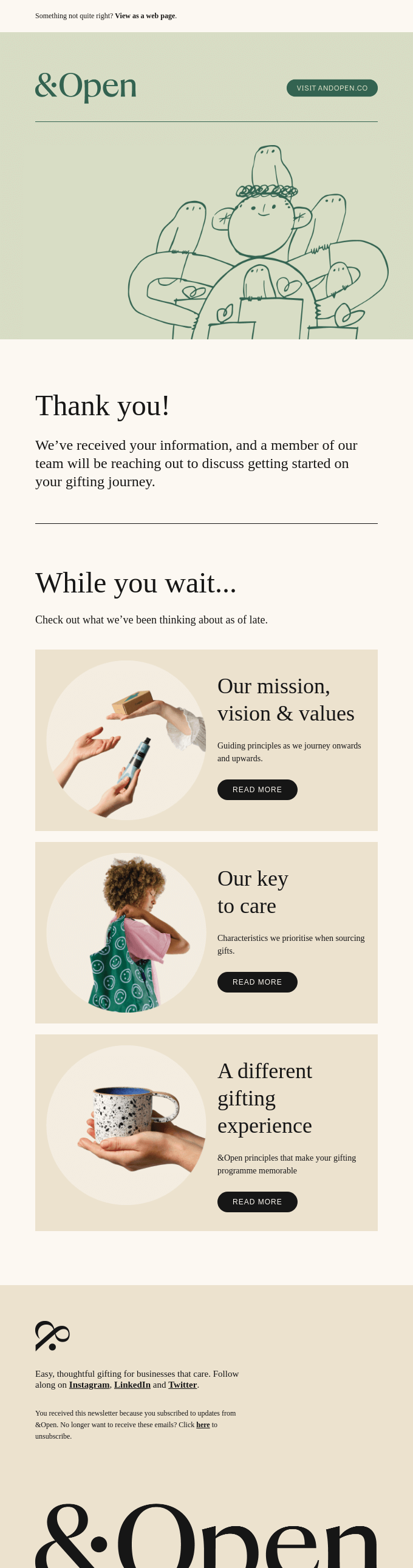 Personalized Email Design