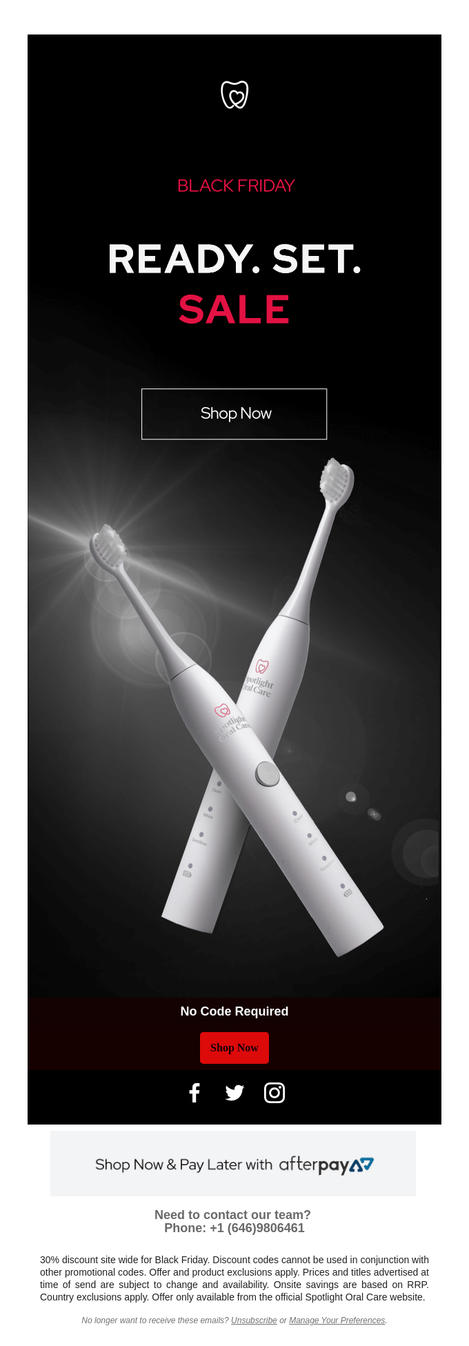 Black Friday Email Design