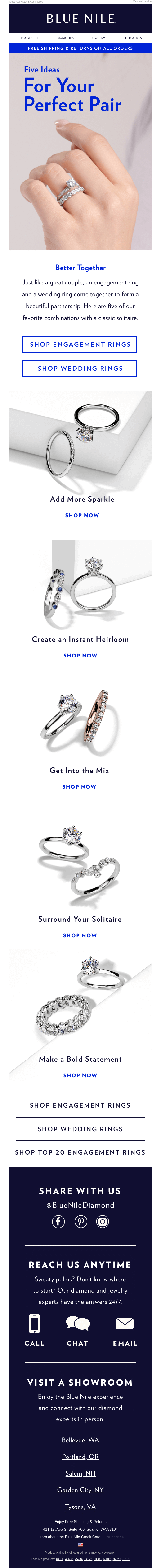 Wedding Email Design