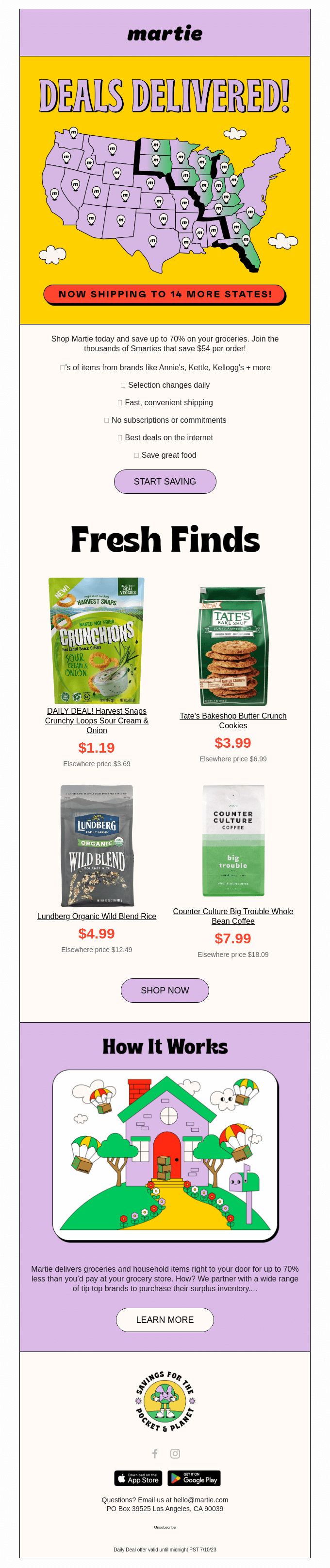 Promotional Email Design