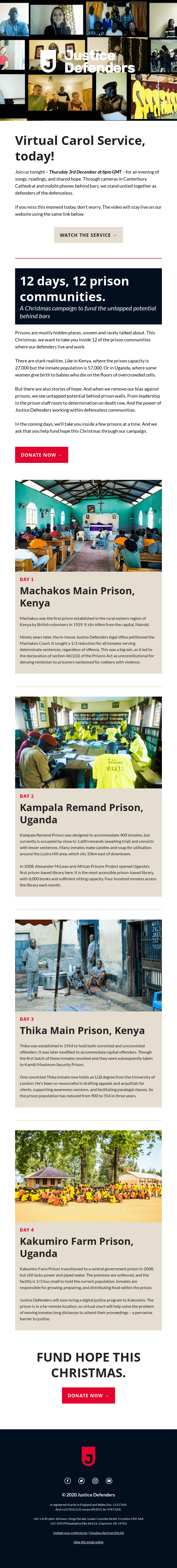 Christmas Email Design