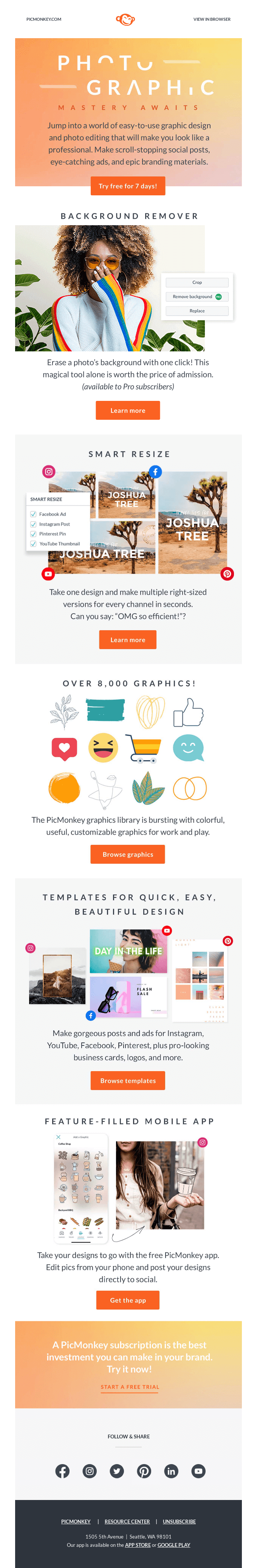 Technology Email Design