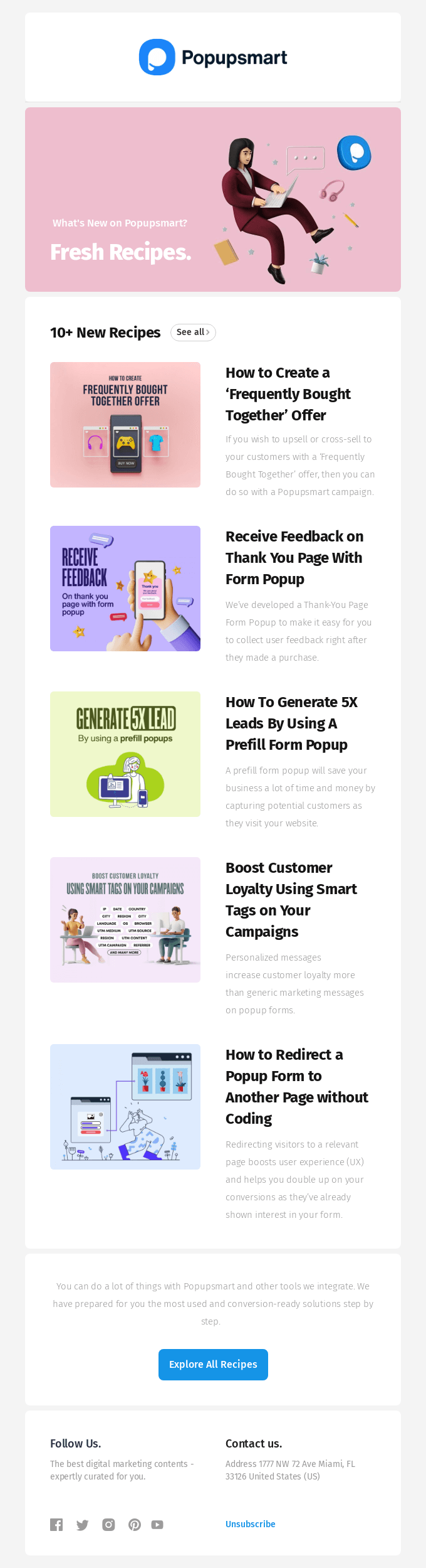 Newsletter Email Design