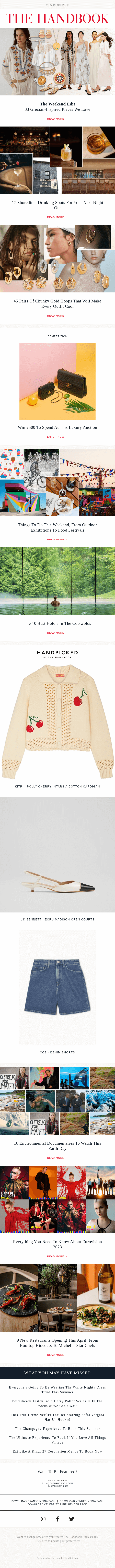 Newsletter Email Design