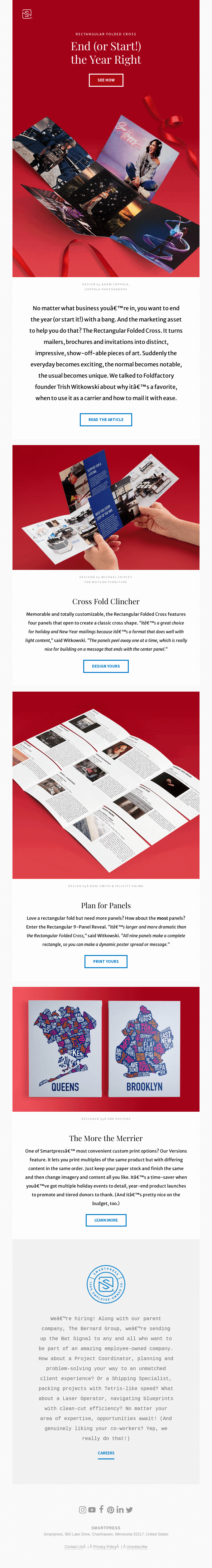 Holiday Email Design