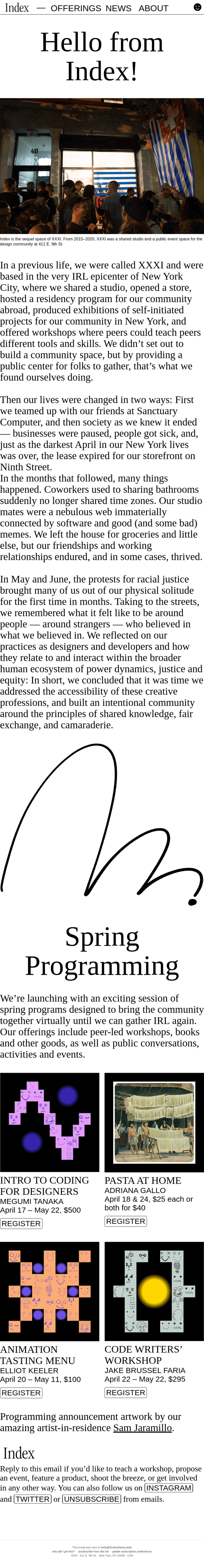 Newsletter Email Design