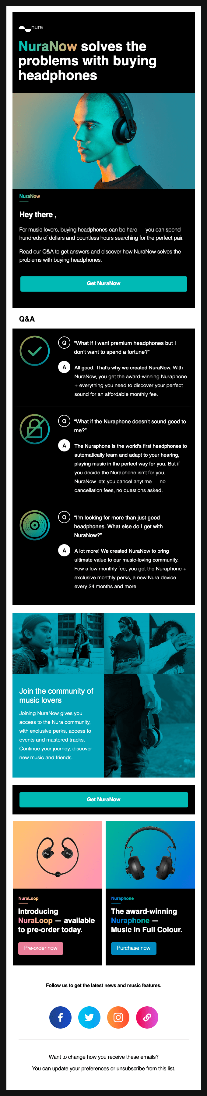 Technology Email Design